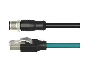 IO-Link signal cable D-code&RJ45